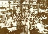 Rochdale co-op laundry girls at the Albion Road Laundry 1931