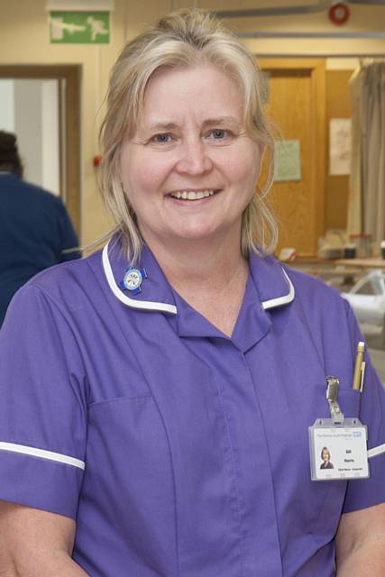 Gill Harris, Chief Nurse at The Pennine Acute Hospitals NHS Trust