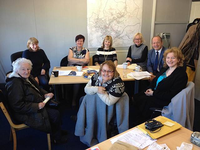 Women in Rochdale hit by an increase in the state pension age  meeting with MP Simon Danczuk