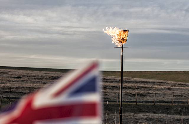 Beacon lit for Queen’s 90th birthday