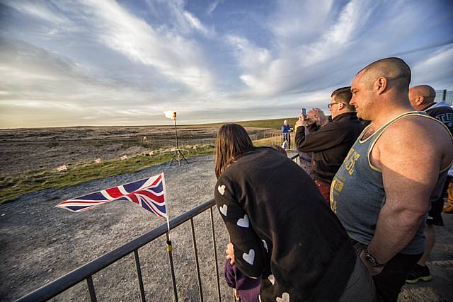 Beacon ceremony for Queen’s 90th birthday