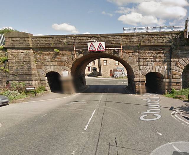 Church Street, Littleborough Railway Bridge 