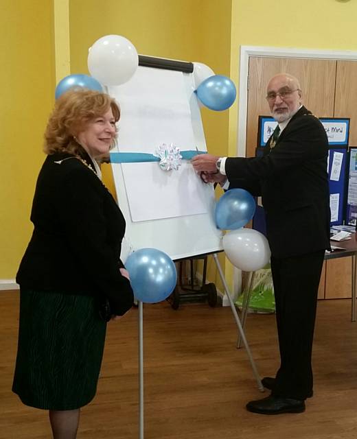 The Mayor and Mayoress of Rochdale, Surinder and Cecile Biant who helped to launch the ‘Dementia Does Not Discriminate` campaign