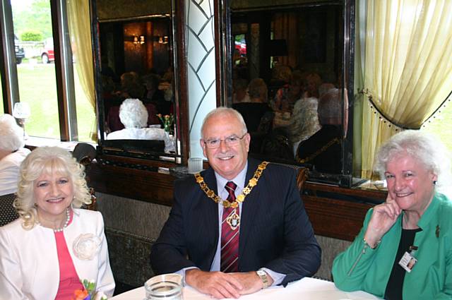 Rita Bradshaw, Deputy Mayor Ray Dutton and Councillor Ann Stott