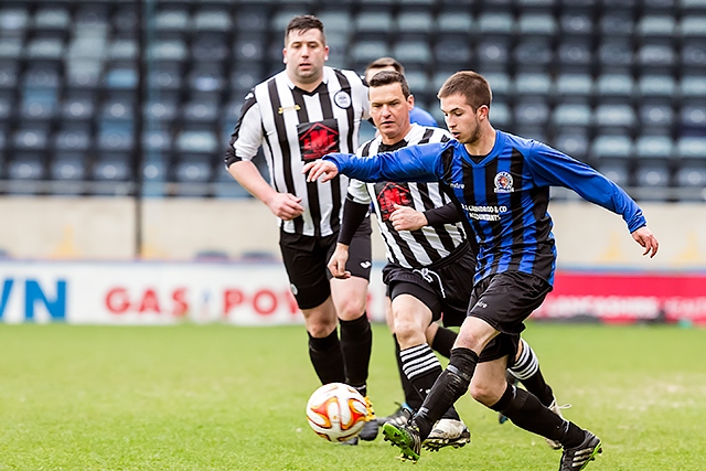 Rochdale Online Alliance Football League President's Cup<br /> Fothergill & Whittles v Wardle Old Boys