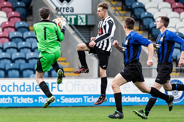 Rochdale Online Alliance Football League President's Cup<br /> Fothergill & Whittles v Wardle Old Boys