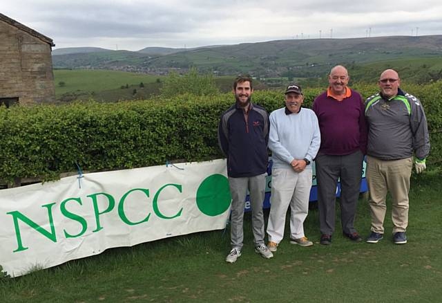 Golfers at the NSPCC Charity Golf Day at Whittaker Golf Club