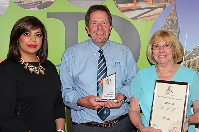 Rochdale Diversity Awards 2016<br />Diversity in Apprenticeships – Smart Electrical Engineering