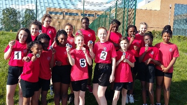 St Cuthbert's RC High School Year 7 Rounders squad