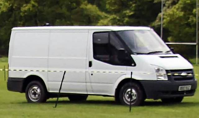 The stolen animal rescue van