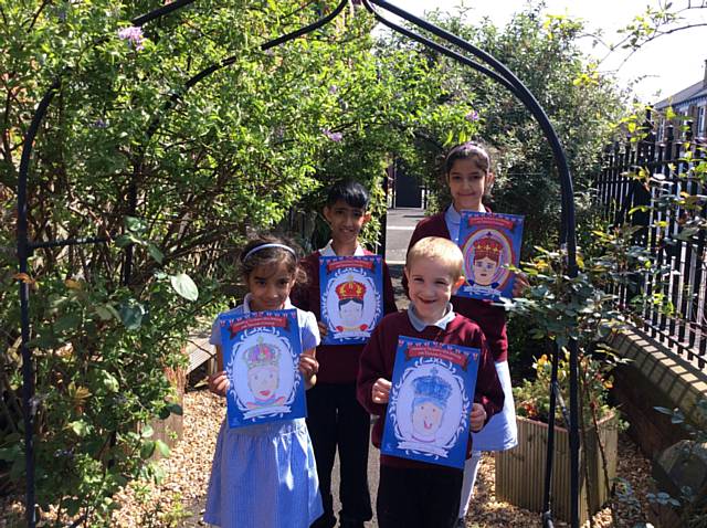 Children from Spotland Primary School were thrilled to be involved in the shopping centre’s art project.
