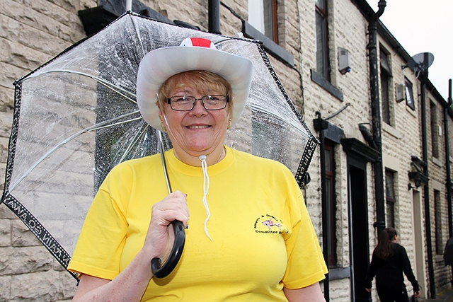 Councillor Irene Davidson at Milnrow Carnival 2016