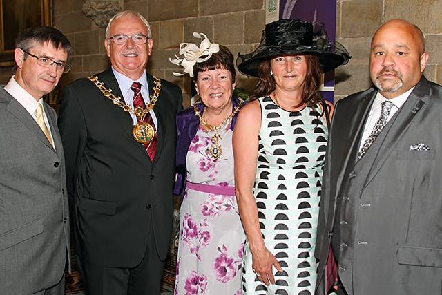 Celebration for the Queen’s 90th birthday at Rochdale Town Hall