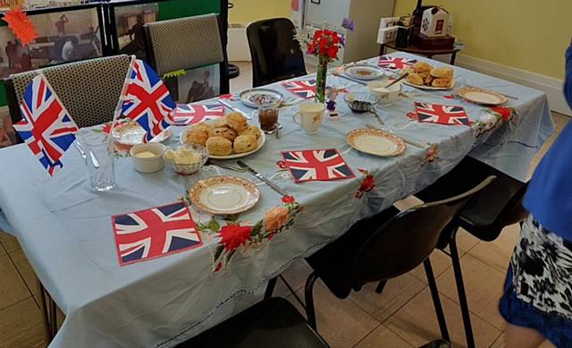 Wardle and Smallbridge History Group celebrating the Queens 90th Birthday