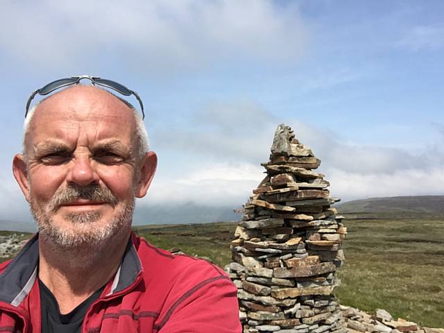 John Lord is walking over 1,200 miles from Land's End to John o'groats 