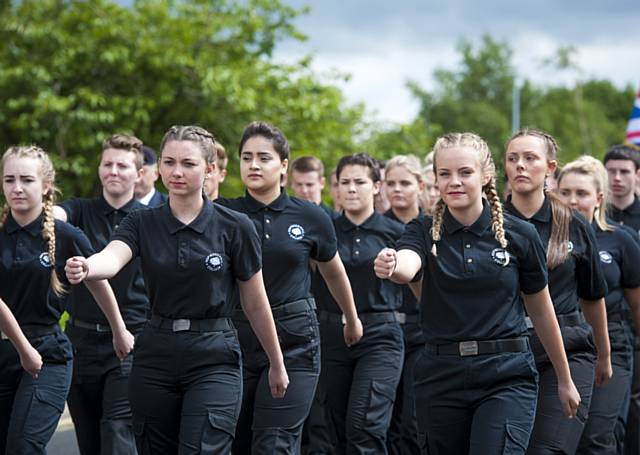 Hopwood Hall College’s Uniformed Public Services students marked the end of the academic year with a spectacular ‘Passing Out Ceremony’ 