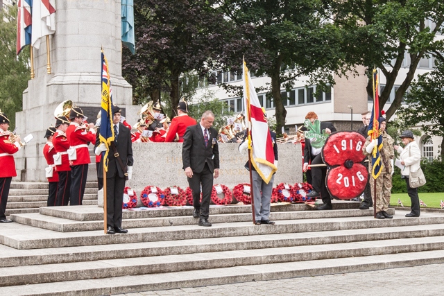 Somme 100th year anniversary service