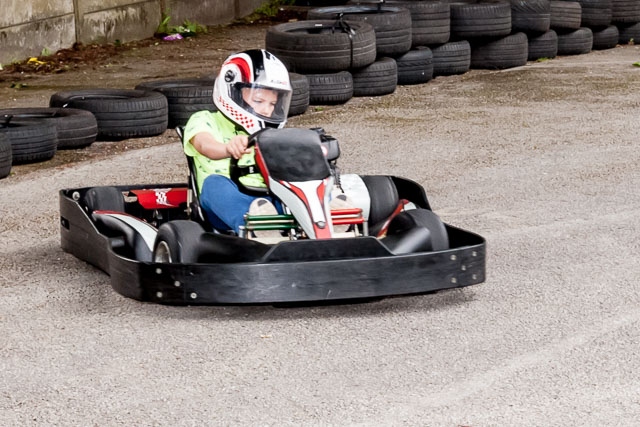 Rochdale Hornets Family Fun Day<br /> Team Karting go kart track