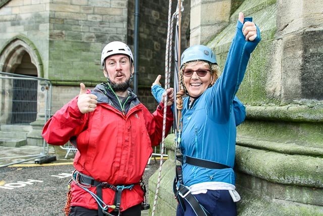 Feel Good Festival - Town Hall abseil