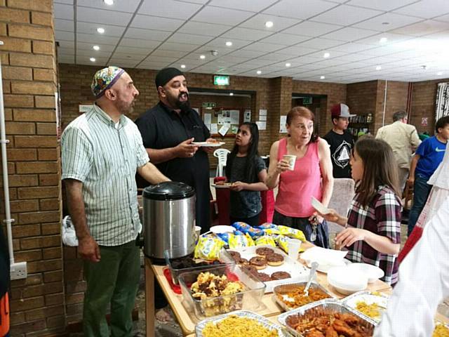 Interfaith event at Jack McCann Court