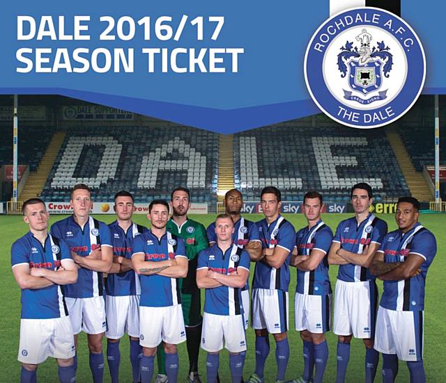 Rochdale AFC announce £100 Half Season Ticket