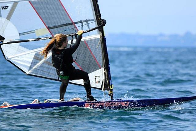 Molly Howell takes European Windsurfing Gold