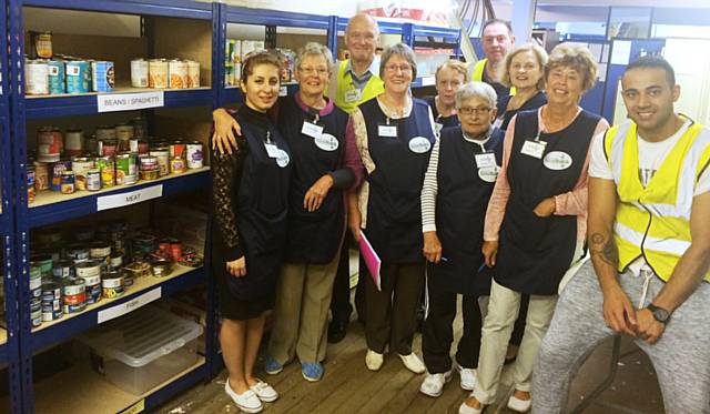 Rochdale Foodbank volunteers 