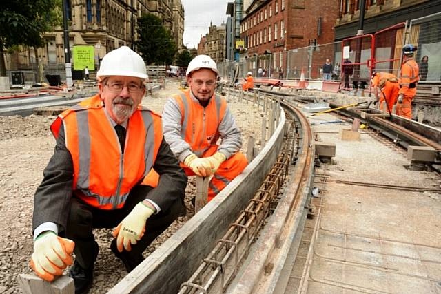 Andrew Fender (TfGM) and Mark Pritchard (MPT)