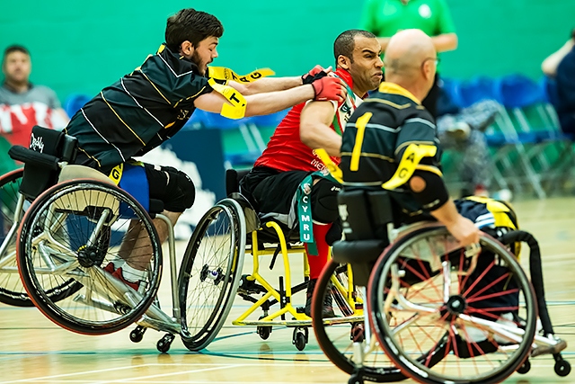 Wheelchair Rugby Four Nations Tournament<br /> Wales v Exiles