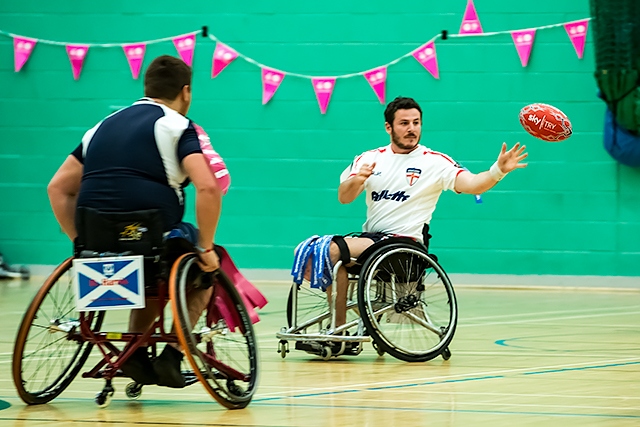 Wheelchair Rugby Four Nations Tournament<br /> England v Scotland