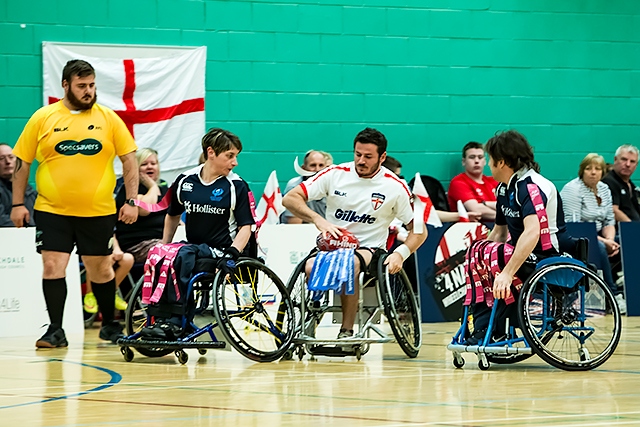 Wheelchair Rugby Four Nations Tournament<br /> England v Scotland