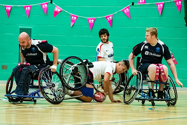 Wheelchair Rugby Four Nations Tournament<br /> England v Scotland