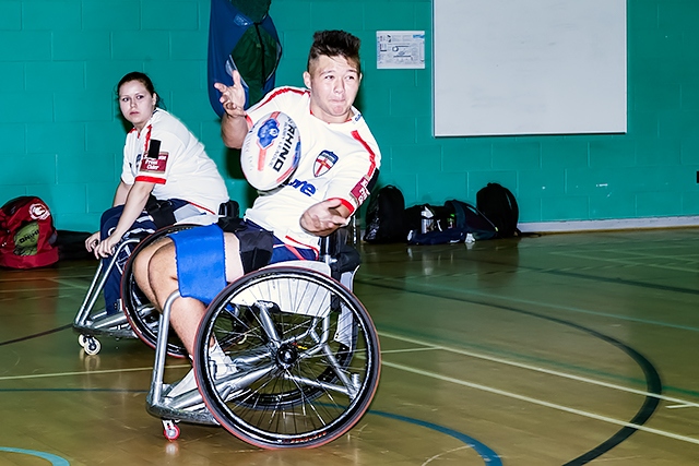 Wheelchair Rugby Four Nations Tournament<br /> England