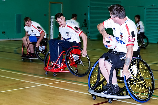 Wheelchair Rugby Four Nations Tournament<br /> England