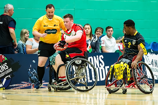 Wheelchair Rugby Four Nations Tournament<br /> Wales v Exiles