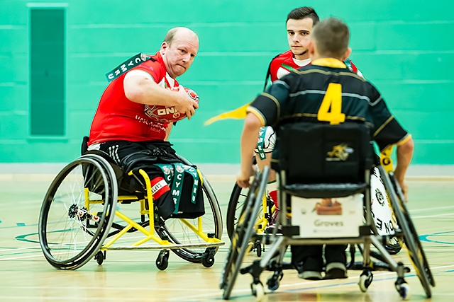 Wheelchair Rugby Four Nations Tournament<br /> Wales v Exiles