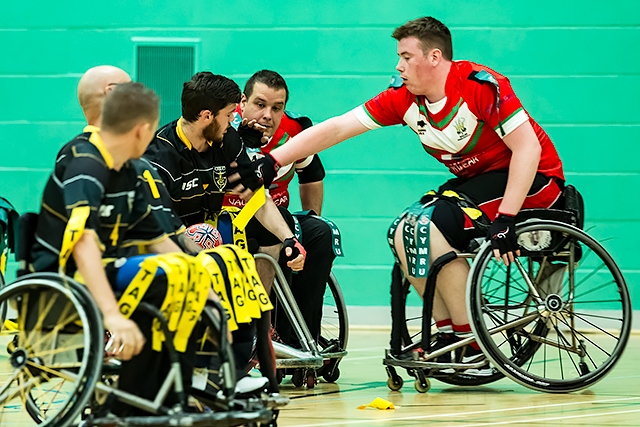 Wheelchair Rugby Four Nations Tournament<br /> Wales v Exiles