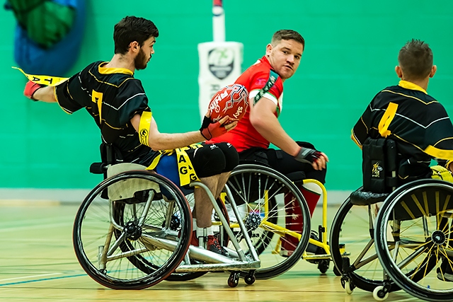 Wheelchair Rugby Four Nations Tournament<br /> Wales v Exiles