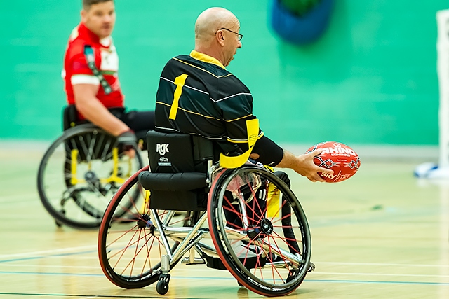 Wheelchair Rugby Four Nations Tournament<br /> Wales v Exiles