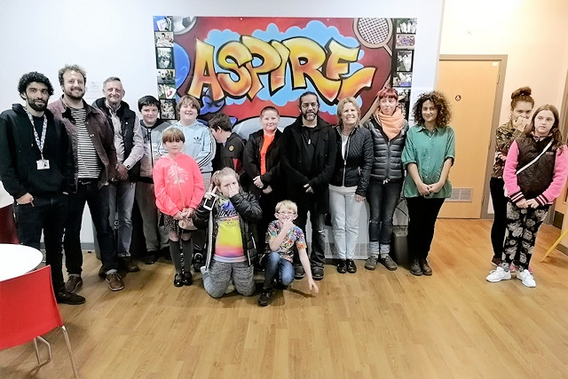 Aspire: Cartwheel Arts exhibition launch at Heywood Sports Village