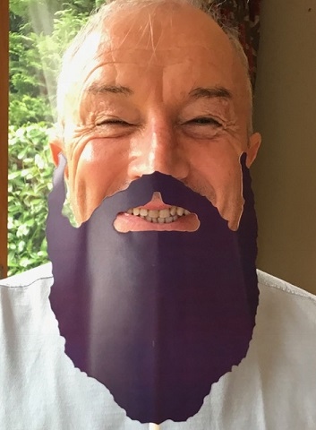 Sports broadcaster Jim Rosenthal - Bowel Cancer UK is calling all men to grow a beard this December