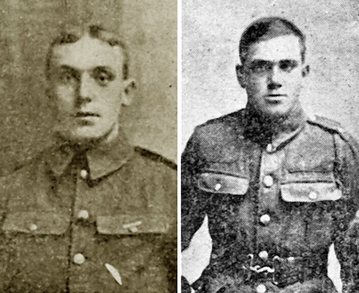 Lance Corporal Wilfred Lee and Private William Lambert 