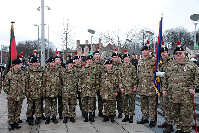 Hundreds turn out to honour Lance Corporal Scott Hetherington