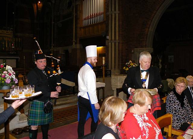 Burns Night at St Andrew's