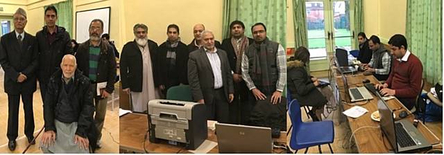 Consulate of Pakistan staff with local community members 