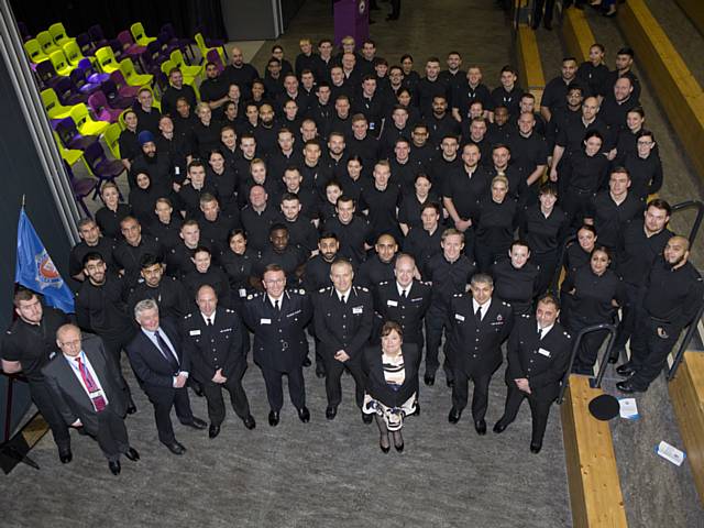 GMP welcomes 100 new officers