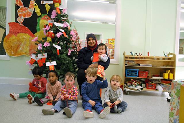 Children at Fisherfield Childcare’s nurseries enjoy Chinese New Year