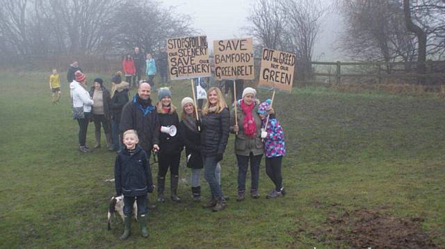 'Save Bamford' green belt ramble