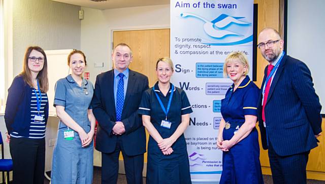 Swan end of life care model launches at Pennine Acute Trust