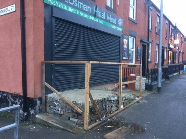 ‘Eyesore’ ramp on Halifax Road